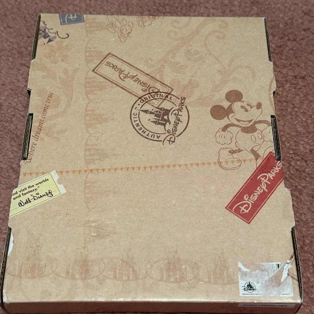 NIB DISNEY 4 X 6 RED PICTURE FRAME MICKEY HEAD